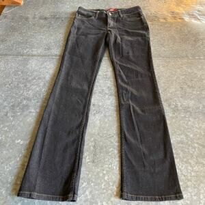 NWT Dickies Girl Vintage Y2K Low Rise Black Denim Flare Bootcut Jeans Juniors 7